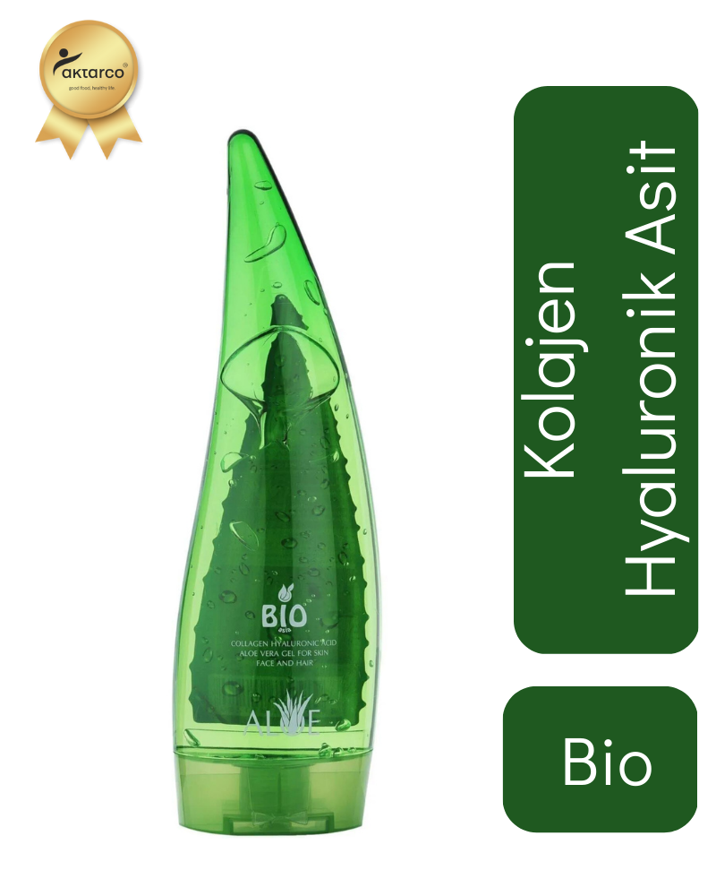 Aleo Vera Hyaluronik Asit + Kolajen Jel 250 Ml | Bio