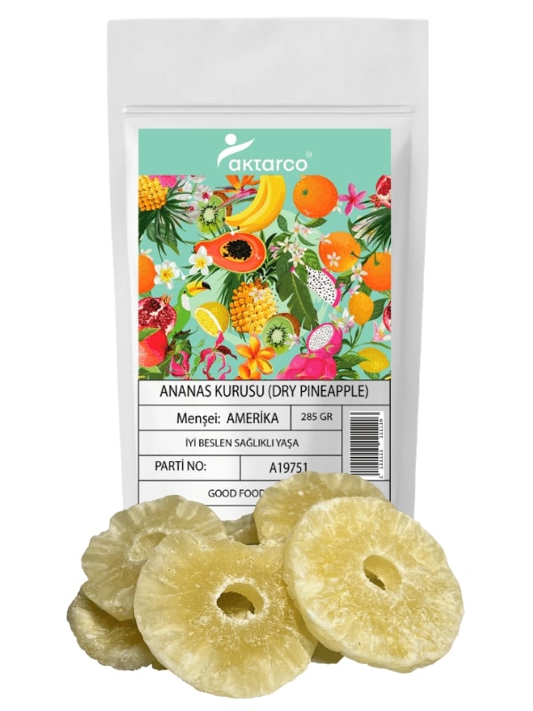 Ananas Meyve Kurusu 285 Gr | Aktarco