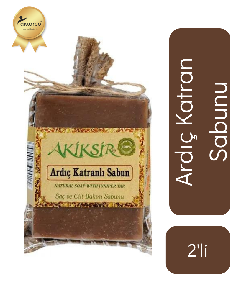 Ardıç Katran Sabunu 110 Gr 2’li | Akiksir