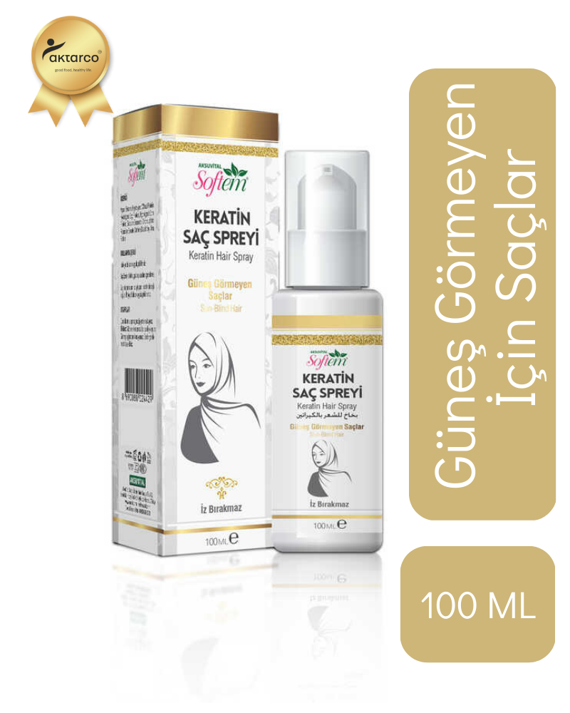 Keratin Saç Spreyi 100 ML | Aksu Vital