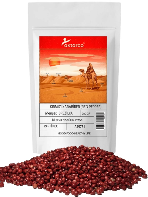 Kırmızı Karabiber 280 Gr | Aktarco