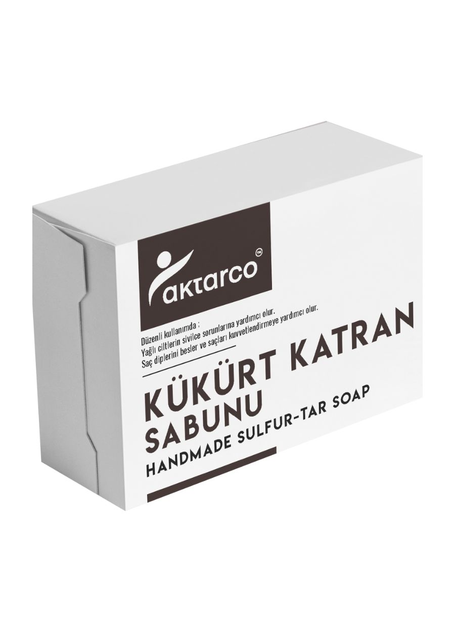 Kükürt Katran Sabunu 1 Kalıp (100 Gr) | Aktarco