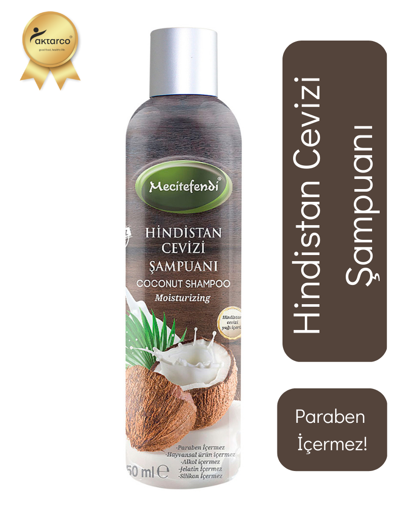 Hindistan Cevizi Şampuanı 250 ML | Mecitefendi