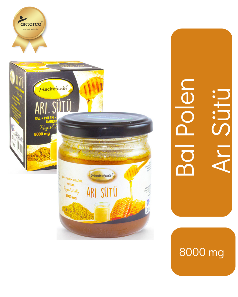 Arı Sütü 8000 mg 200 GR | Mecitefendi