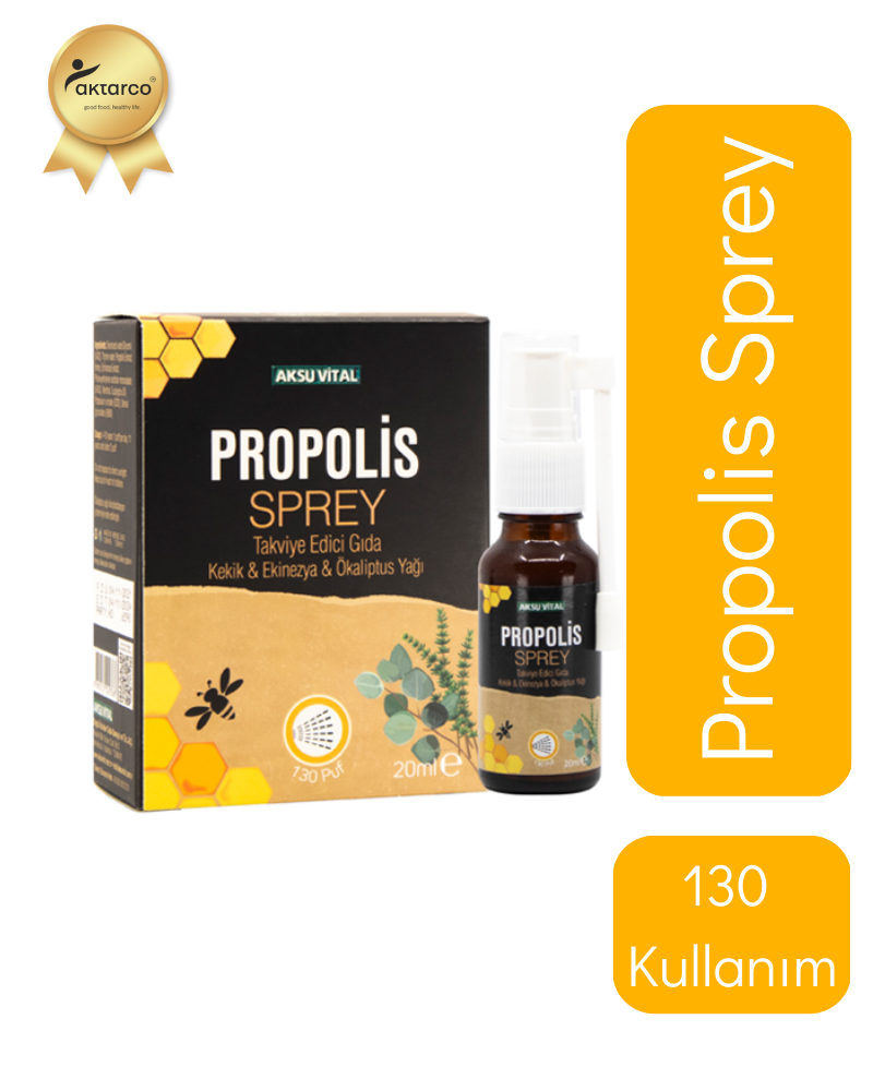 Propolis Sprey 130 Kullanım | Aksu Vital