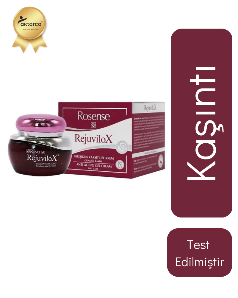Rejuvilox Kırışıklık Karşıtı Krem 50 ML Kırmızı | Rosense