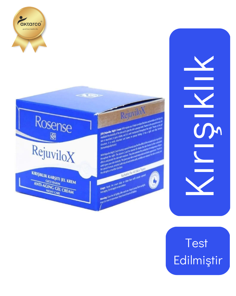 Rejuvilox Kırışıklık Karşıtı Krem 50 ML Mavi | Rosense