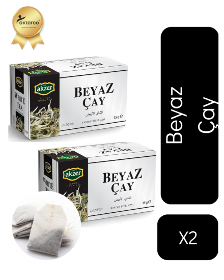 Beyaz Çay 24GR X 2 Paket | Akzer