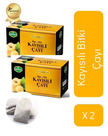 Formix Kayısılı Bitki Çayı 24 GR X 2 Adet | Akzer