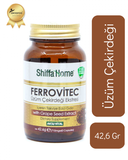 Ferrovitec Üzüm Çekirdeği Ekstresi |Shiffa Home
