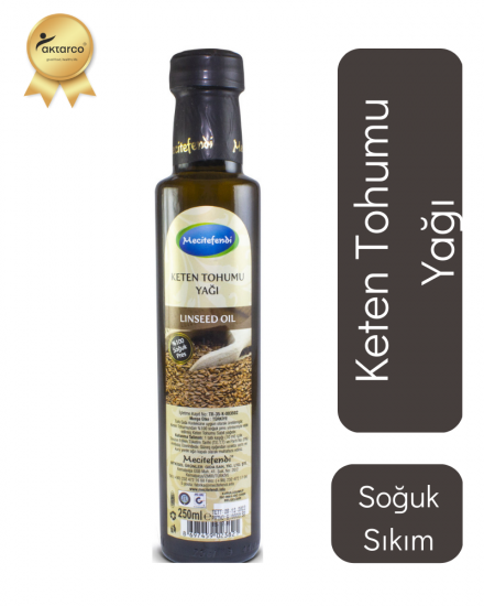 Keten Tohumu Yağı 250 ML | Mecitefendi