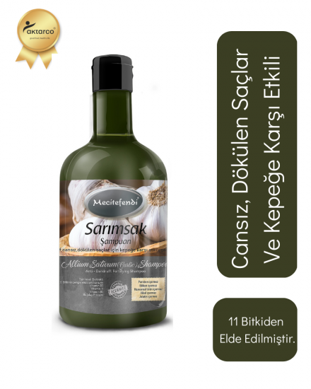 Sarımsak Şampuanı 400 ML | Mecitefendi