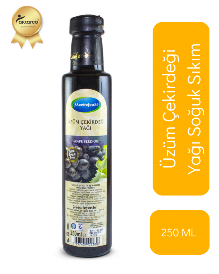 Üzüm Çekirdeği Yağı 250 ML | Mecitefendi