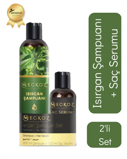 Isırgan Şampuanı 400 Ml + Seç Serumu | Meckoz