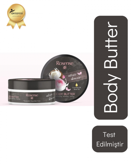 Body Butter Krem  Nemlendirici Vücut Kremi Rosense