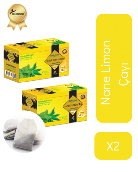 Nane Limonlu Çay 20’li X 2 Adet | Shiffa Home