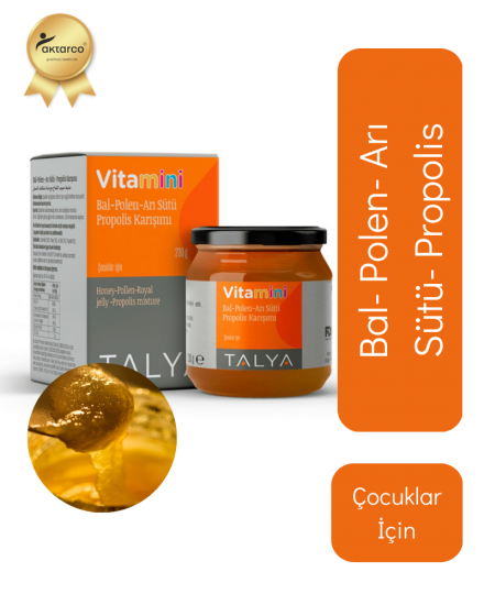 Vitamini Bal, Polen, Arı Sütü Karışımı | Talya