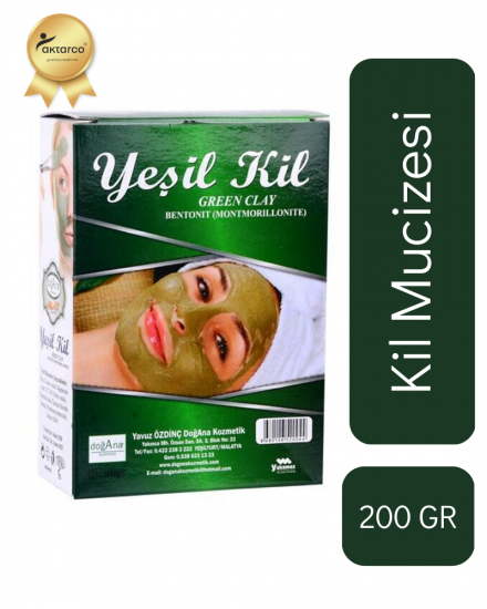 Yeşil Kil 200 Gr | Aktarco